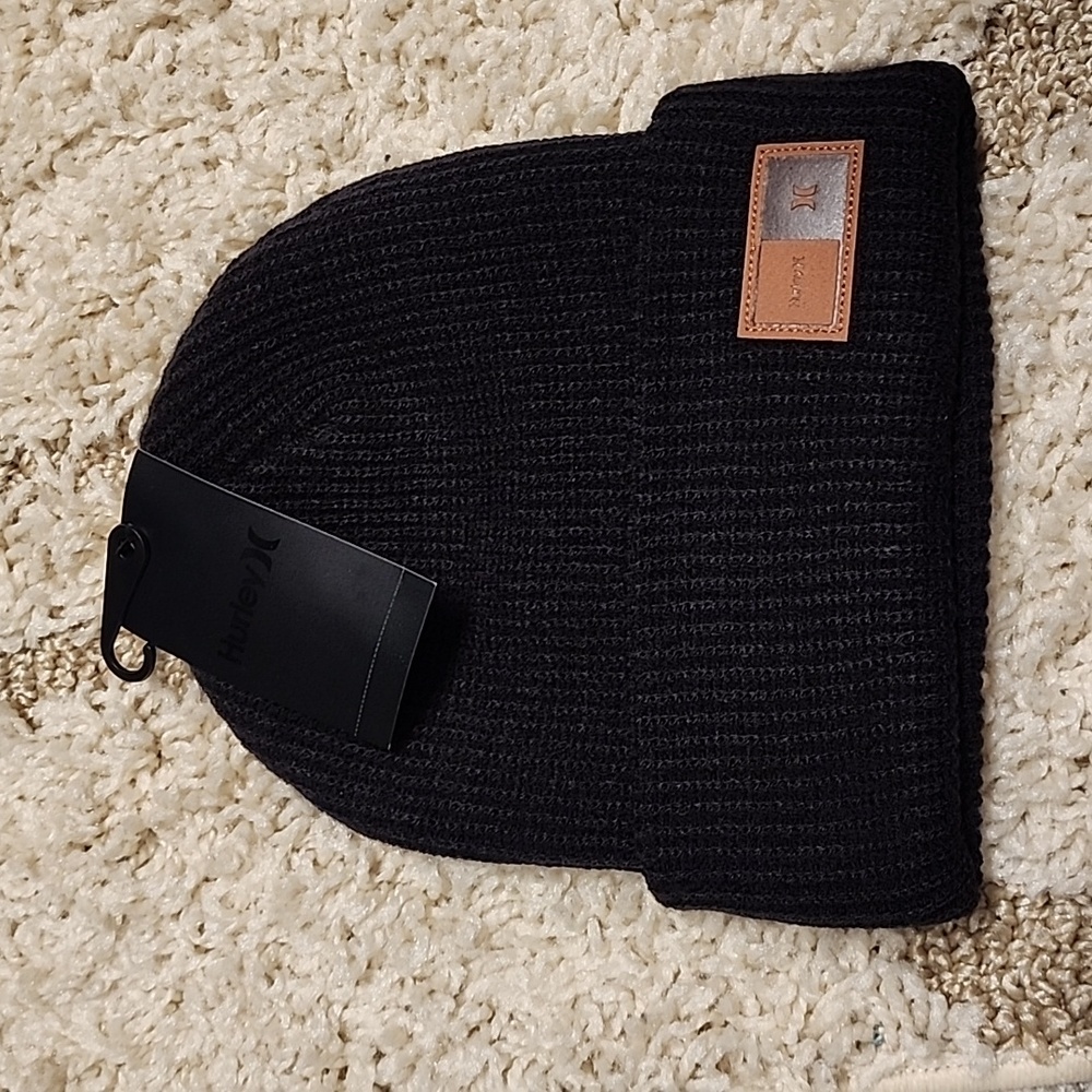Hurley Black Beanie